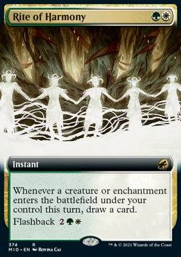 Innistrad caccia di mezzanotte 374 Rito dell'Armonia extra