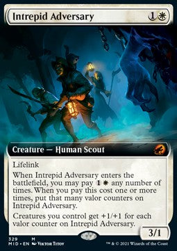 Innistrad caccia di mezzanotte 329 Avversario intrepido extra