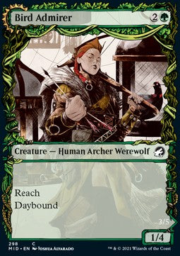 Innistrad caccia di mezzanotte 298 Ammiratrice Ornitologa / Trituratrice di Ali extra