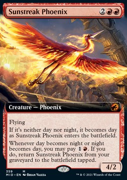 Innistrad caccia di mezzanotte 359 Fenice Tracciasole extra