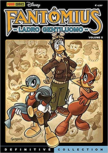 FANTOMIUS 5 RIEDIZIONE-PANINI DISNEY- nuvolosofumetti.