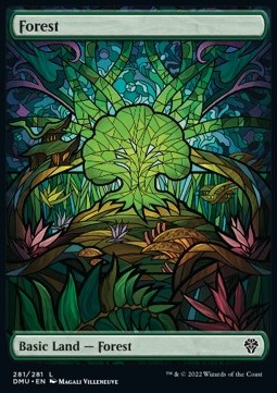 FORESTA (V.4)  Dominaria Unita 281