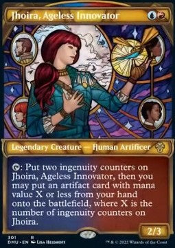 JHOIRA, INNOVATRICE ETERNA extra  Dominaria Unita 301
