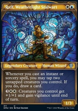 RAFF, IMPAVIDO DELLA CAVALCAVENTO FOIL  Dominaria Unita 454