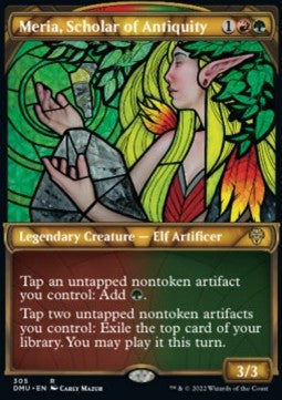 MERIA, STUDIOSA DI ANTICHITà extra  Dominaria Unita 305