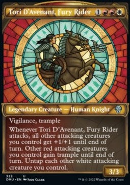 TORI D'AVENANT, CAVALCATRICE FURIOSA extra  Dominaria Unita 322