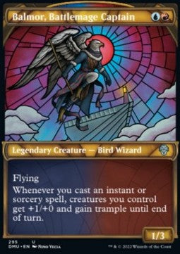 BALMOR, MAGO COMBATTENTE CAPITANO extra  Dominaria Unita 295