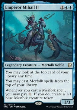 IMPERATORE MIHAIL II COMMANDER 24/48  Dominaria Unita 330
