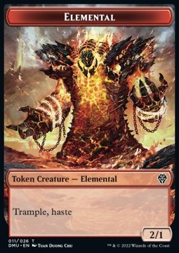 ELEMENTALE TOKEN (11)  Dominaria Unita 393