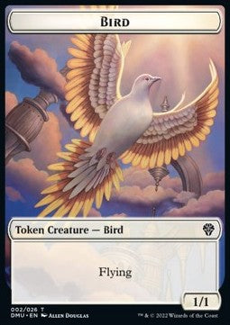 UCCELLO TOKEN (2)  Dominaria Unita 384