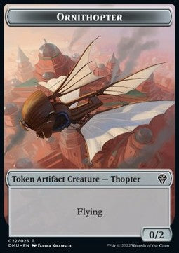 ORNITTOTTERO TOKEN (22)  Dominaria Unita 404