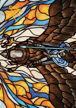 TURA KENNERUD, CAVALIERA DEI CIELI  Dominaria Unita Illustrazione 79