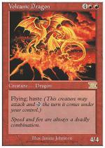Drago Vulcanico SESTA 7214-Wizard of the Coast- nuvolosofumetti.