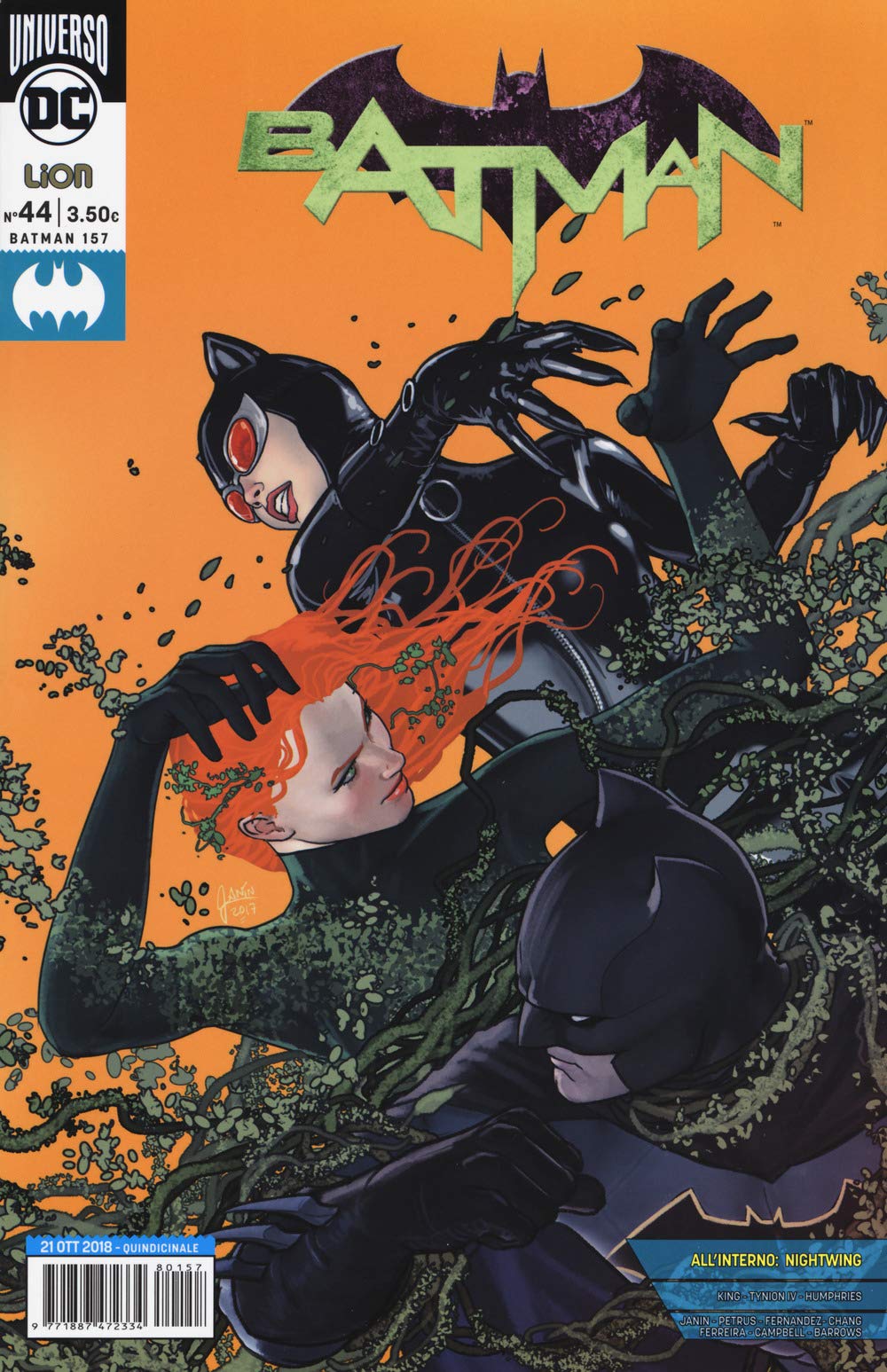 Batman rinascita 44-LION- nuvolosofumetti.