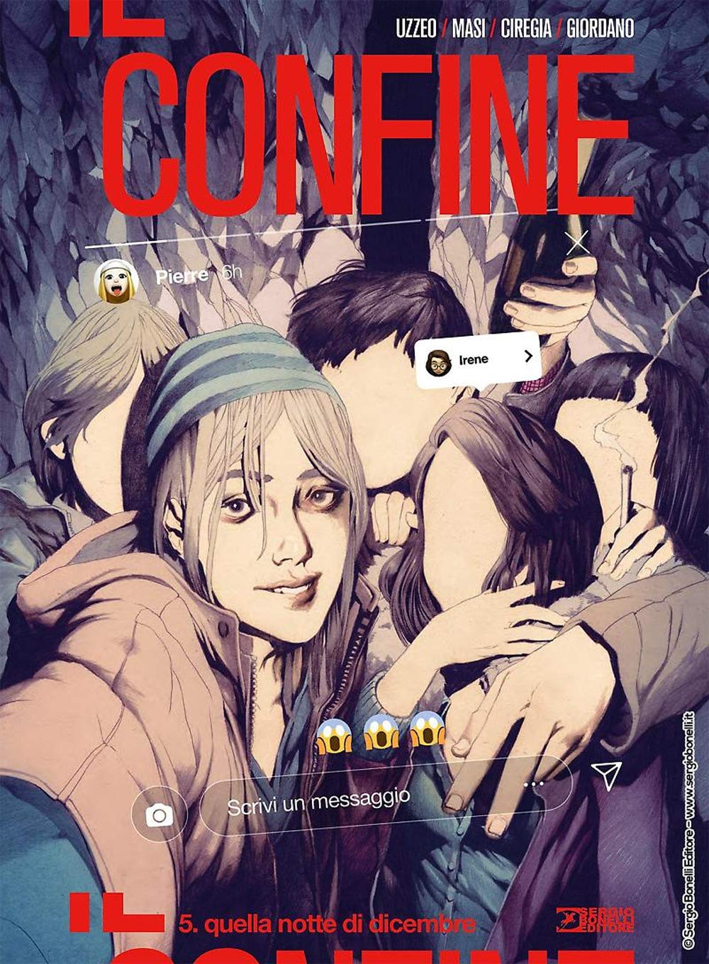 IL CONFINE 5, SERGIO BONELLI EDITORE LIBRI, nuvolosofumetti,