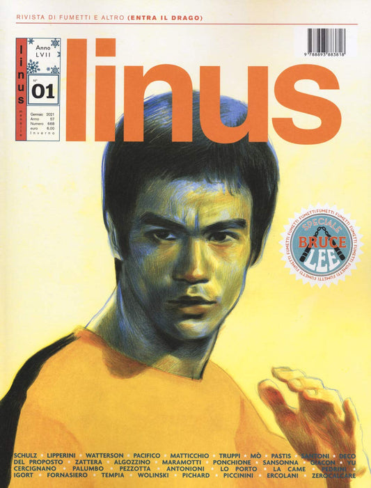 LINUS RIVISTA 668 668, BALDINI & CASTOLDI, nuvolosofumetti,