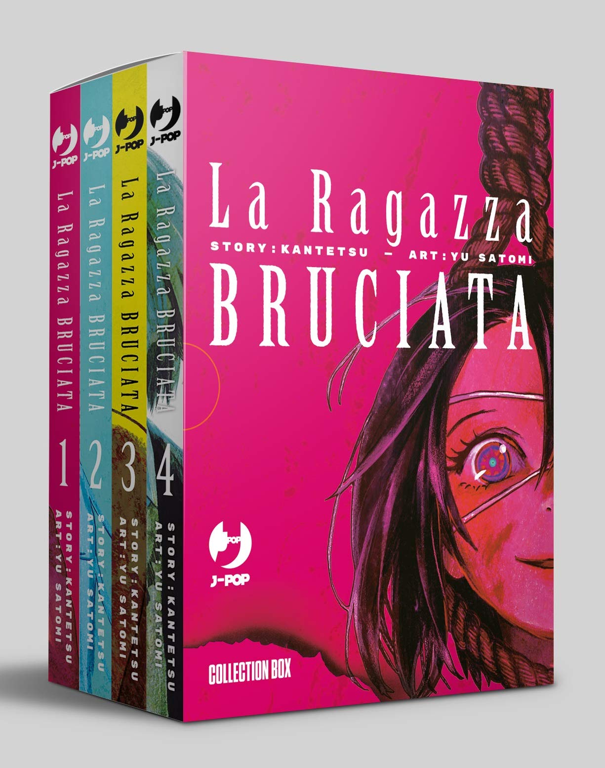 La ragazza bruciata BOX