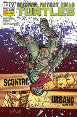 Teenage mutant Ninja Turtles 18-PANINI COMICS- nuvolosofumetti.