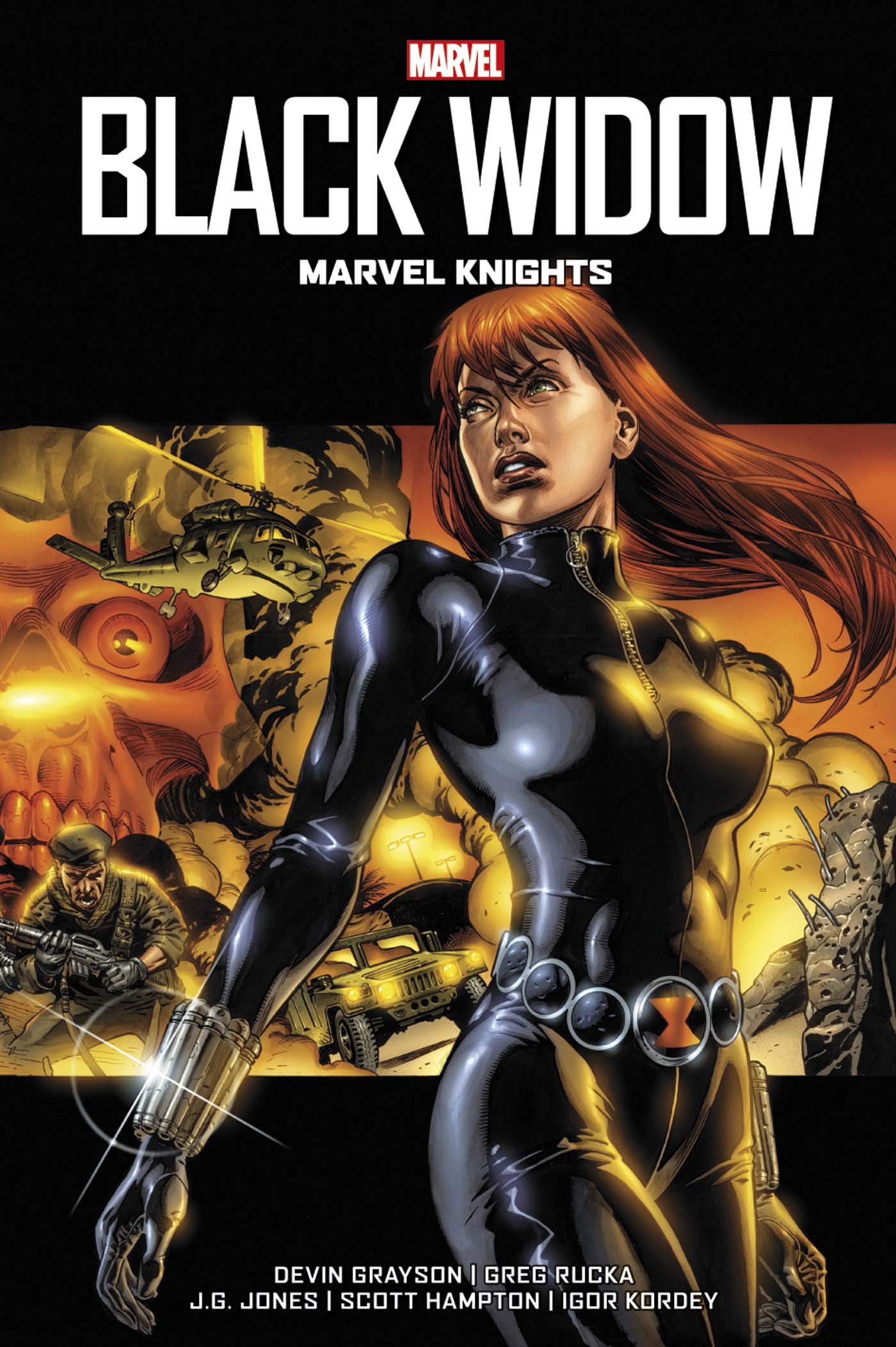 BLACK WIDOW MARVEL KNIGHTS, PANINI COMICS, nuvolosofumetti,