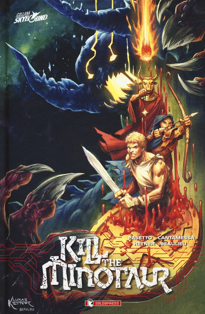 Kill the minotaur, SALDAPRESS, nuvolosofumetti,