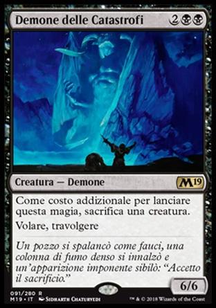 Demone delle Catastrofi M19 91-Wizard of the Coast- nuvolosofumetti.
