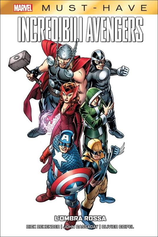 Marvel must have INCREDIBILI AVENGERS L`OMBRA ROSSA