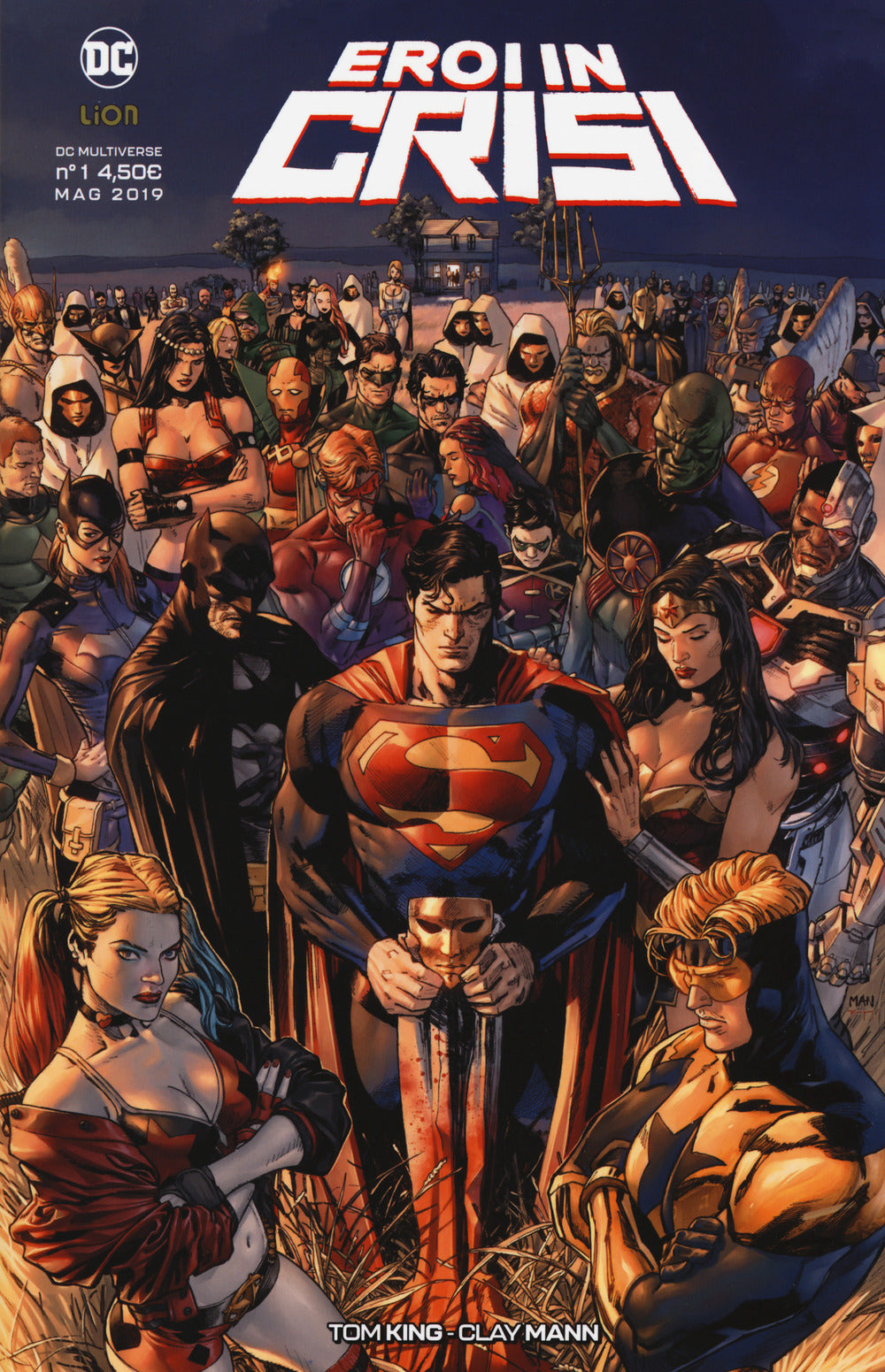 Eroi in crisi 1, LION, nuvolosofumetti,