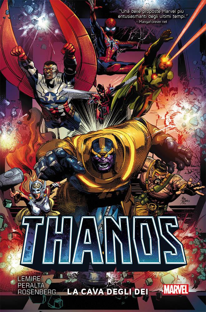 THANOS VOLUME 2 LA CAVA DEGLI DEI-PANINI COMICS- nuvolosofumetti.