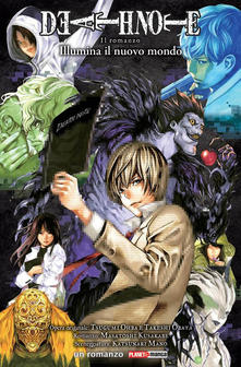 DEATH NOTE illumina il nuovo mondo - romanzo, PANINI COMICS, nuvolosofumetti,