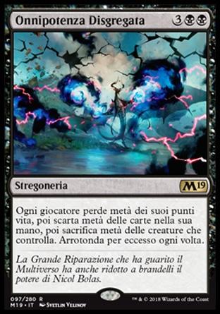 Onnipotenza Disgregata M19 97-Wizard of the Coast- nuvolosofumetti.