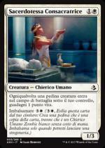 Sacerdotessa Consacratrice  Amonkhet 3003-Wizard of the Coast- nuvolosofumetti.