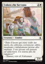 Coloro che Servono  Amonkhet 3032-Wizard of the Coast- nuvolosofumetti.