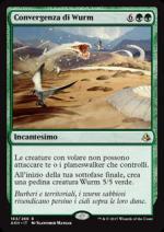 Convergenza di Wurm Sabbiosi  Amonkhet 3183-Wizard of the Coast- nuvolosofumetti.