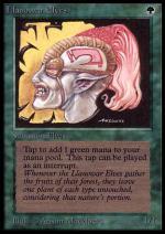 Elfi di Llanowar PRIMA EDIZIONE ITA 195-Wizard of the Coast- nuvolosofumetti.