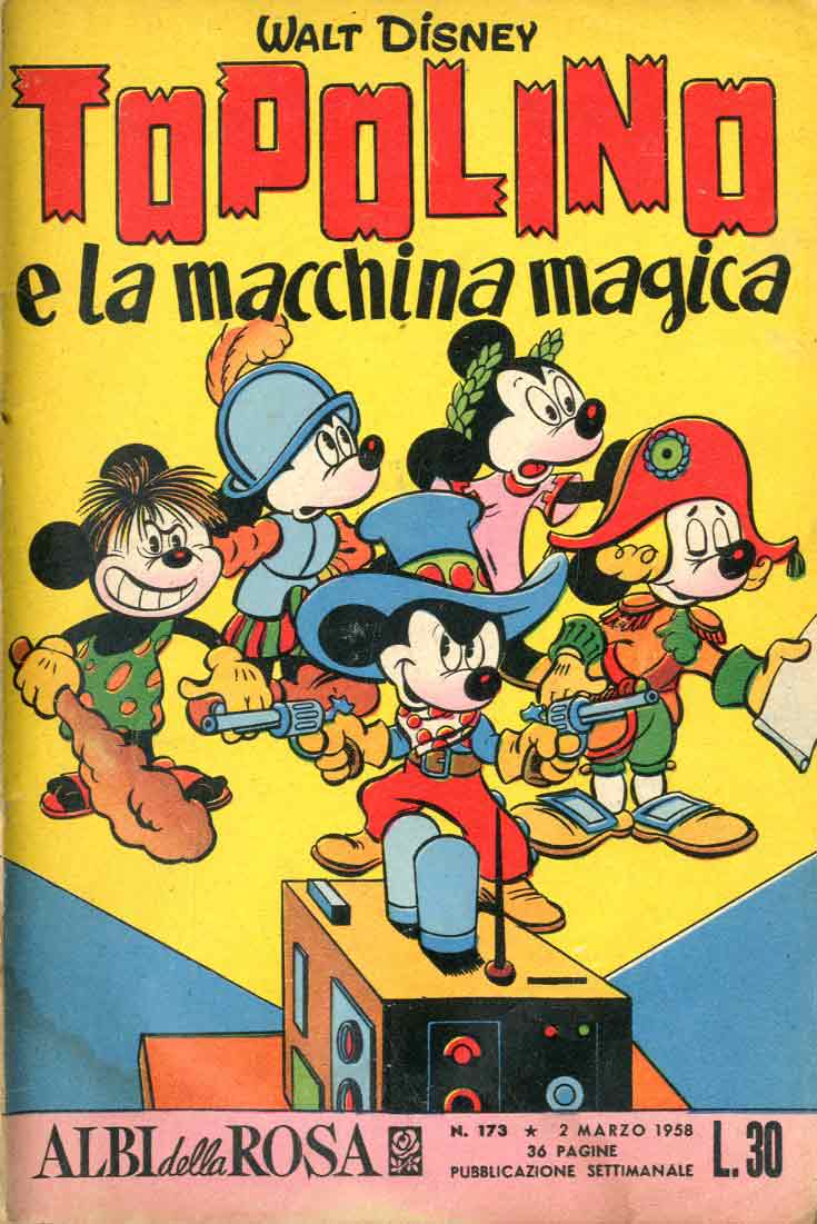 Albi di Topolino 173-Mondadori- nuvolosofumetti.