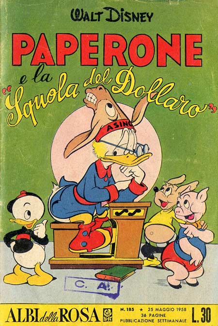 Albi di Topolino 185-Mondadori- nuvolosofumetti.