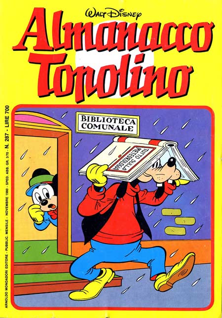 ALMANACCO TOPOLINO 287
