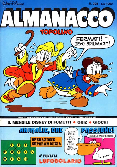 ALMANACCO TOPOLINO 308