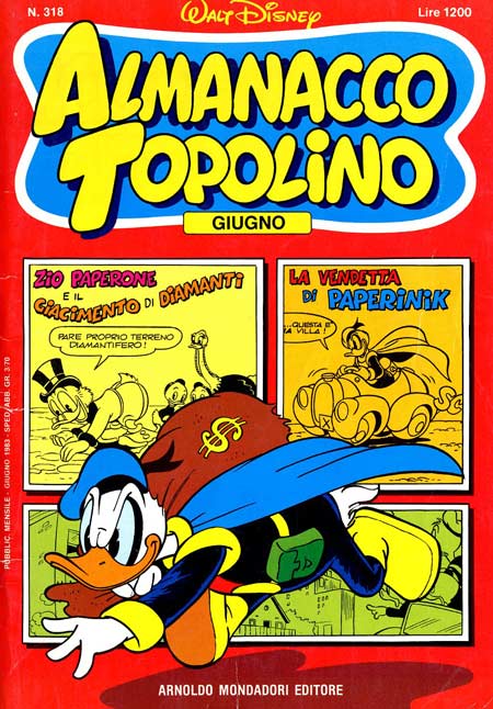 ALMANACCO TOPOLINO 318