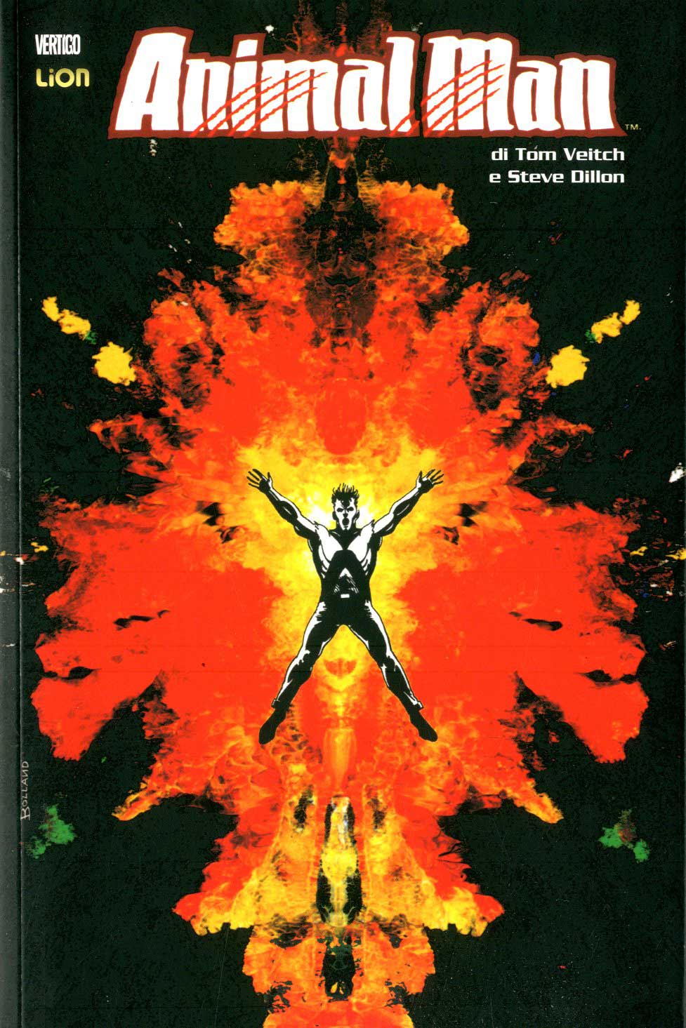 ANIMAL MAN di Tom veitch 3-LION- nuvolosofumetti.