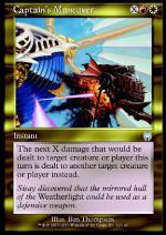 Manovra del Capitano APOCALISSE 2092-Wizard of the Coast- nuvolosofumetti.