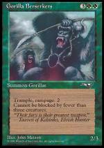 Gorilla Berserker  ALLEANZE 1138-Wizard of the Coast- nuvolosofumetti.