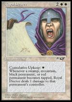 Decreto Reale  ALLEANZE 1007-Wizard of the Coast- nuvolosofumetti.