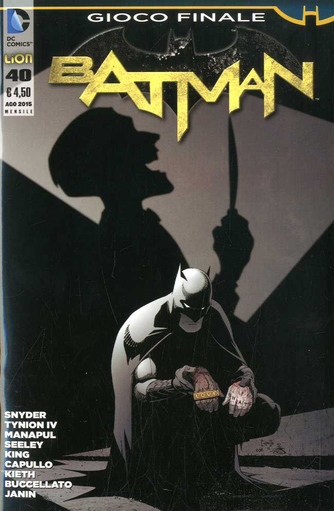BATMAN serie new 52 40-LION- nuvolosofumetti.