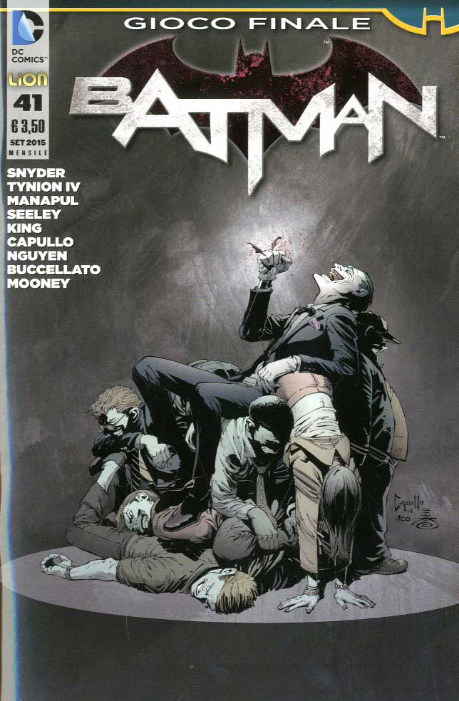 BATMAN serie new 52 41-LION- nuvolosofumetti.
