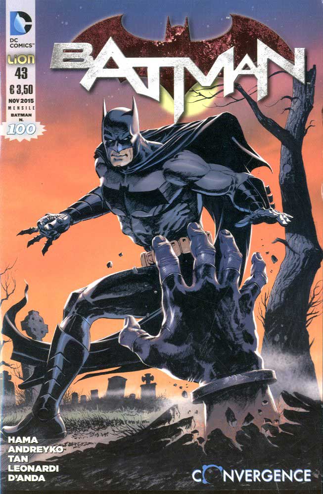 BATMAN serie new 52 43-LION- nuvolosofumetti.