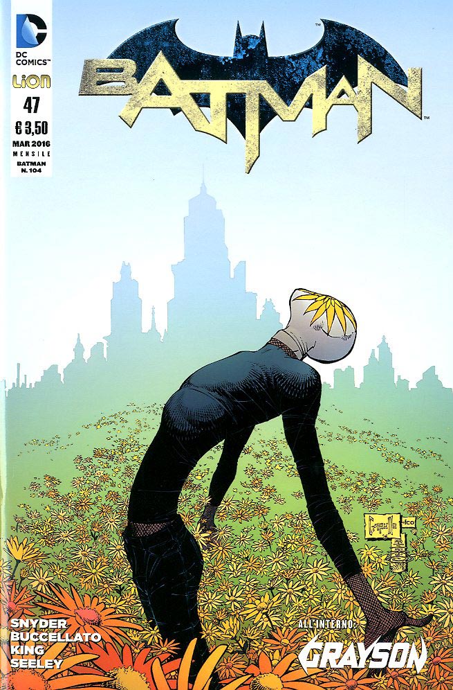 BATMAN serie new 52 47-LION- nuvolosofumetti.