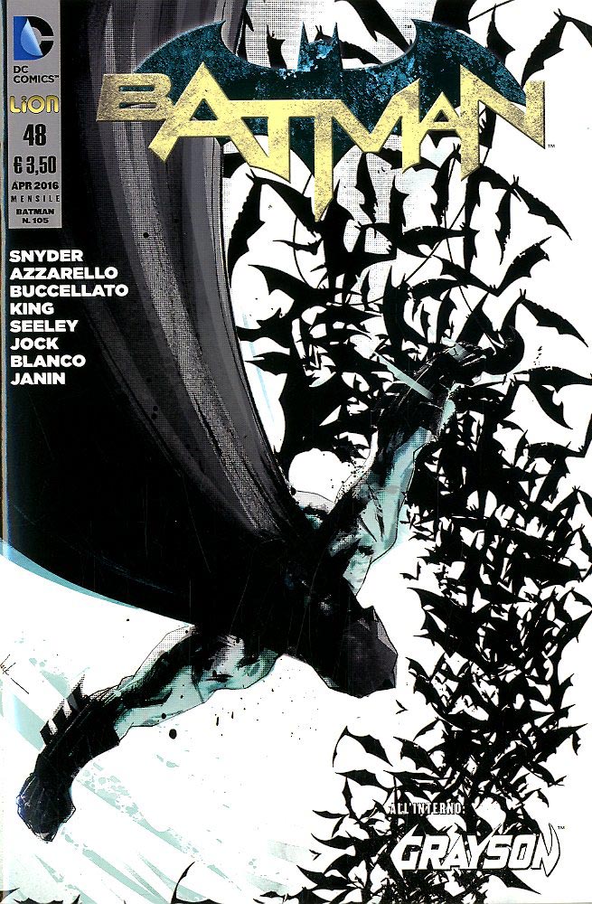 BATMAN serie new 52 48-LION- nuvolosofumetti.