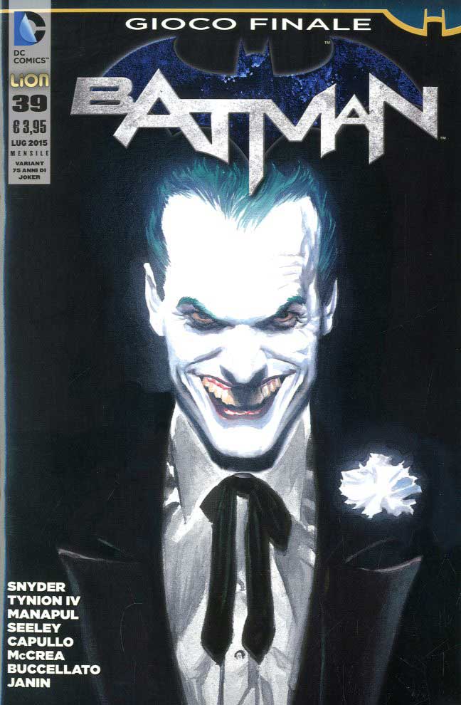 BATMAN serie new 52 variant 39-LION- nuvolosofumetti.