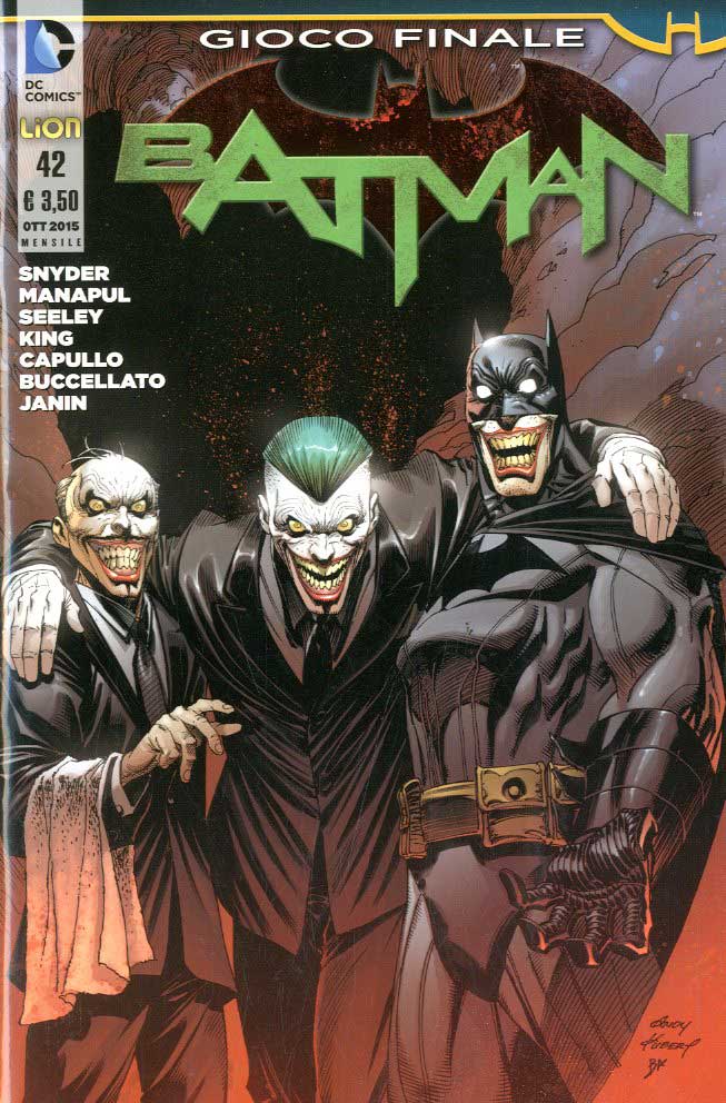 BATMAN serie new 52 42-LION- nuvolosofumetti.